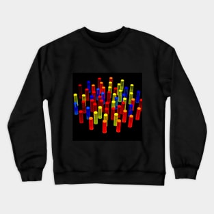 Colorful glow abstract Crewneck Sweatshirt